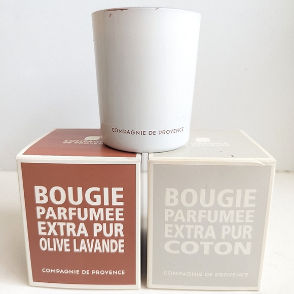 compagnie de provence Bougie Parfumee Extra Pure Olive & Lavender 🪻 Candle - Picture 8 of 8